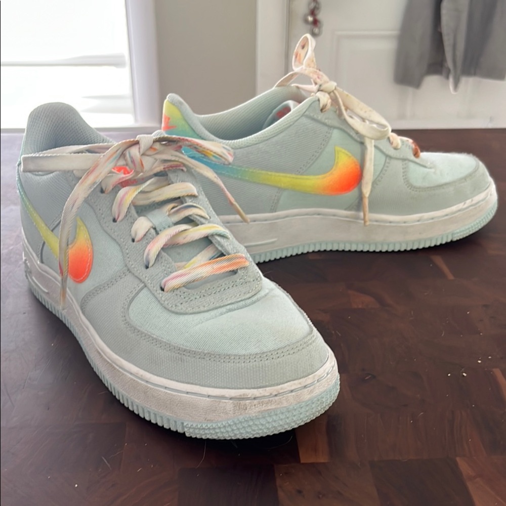 Nike Air Force 1 Low with Pastel and Neon Accents